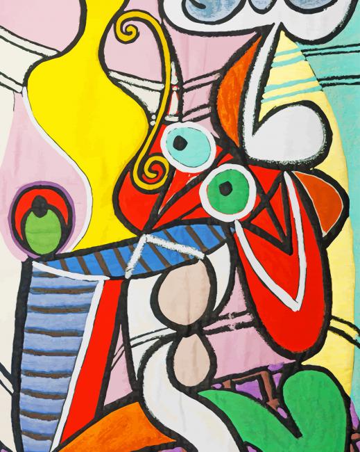 Pablo Picasso Gueridon Painting paint by numbers