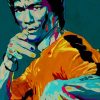 Bruce Lee Pop Art painting by numbers