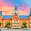 Provo City Center Temple Utah paint by numbers