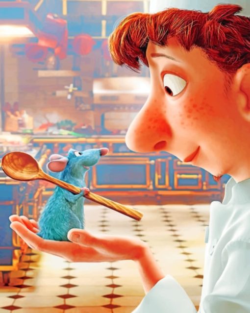 ratatouille movie paint by numbers