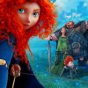 Merida And Her Family paint by numbers