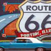 Pontiac And The route 66 Graffiti paint by numbers