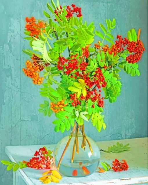 Rowan Bouquet paint by numbers