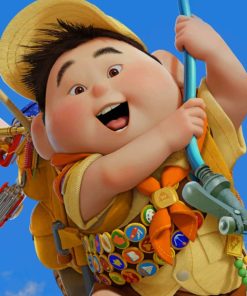 Russel From Up painting by numbers