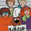 Scooby Doo Characters painting by numbers