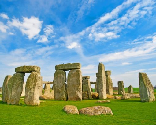 Stonehenge Historical Monument paint by numbers