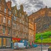 Street In Edinburgh Scotland paint by numbers