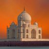 Taj Mahal Sundown paint by numbers