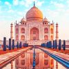 Taj Mahal India painting by numbers