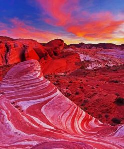 Valley Of Fire State Park paint by numbers