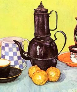 Van Gogh's Tea Table paint by numbers