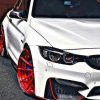 White Car Bmw painting by numbers