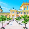 Wilanow Palace painting by numbers