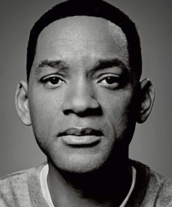 Will Smith Portrait painting by numbers