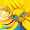 Minion Holding Bananas painting by numbers