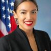 Alexandria Ocasio paint by numbers
