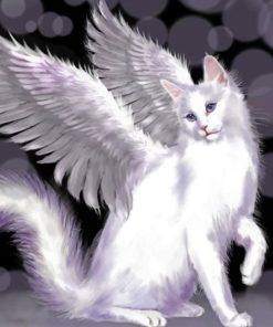 Angel Cat paint by numbers
