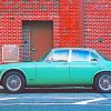Antique Green Car paint by numbers
