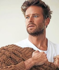 Armie Hammer paint By Number