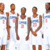 Clippers Team paint by numbers