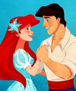 Eric And Ariel paint by numbers