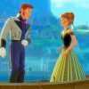 Hans And frozen In Boat paint by numbers