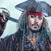 Jack Sparrow paint by numbers