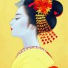 Japanese Woman paint by numbers