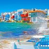 Mykonos paint by numbers