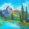 Nature Mountains paint by numbers