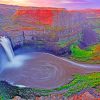 Palouse Falls paint by numbers