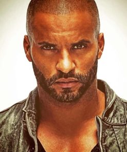 Ricky Whittle paint By Numbers