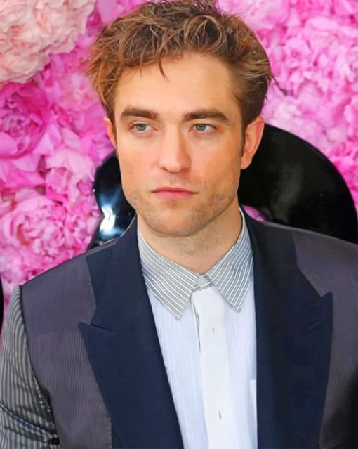 Robert Pattinson paint by numbers