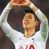 Son Heung Min Tottenham Player paint by numbers