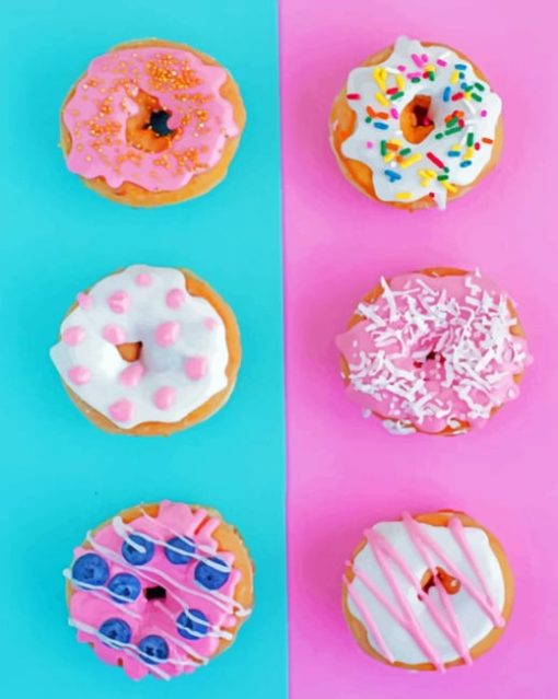 Sweet Donuts Paint by numbers