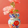 Vintage Glass Vase paint by numbers
