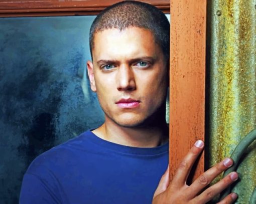 Wentworth Miller paint By Numbers