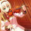 Anime Violin Girl paint by numbers