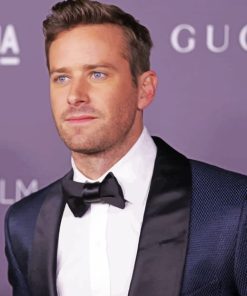 Armie Hammer paint by numbers