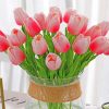 Artificial Tulips paint by numbers