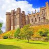 Arundel Castle paint by numbers