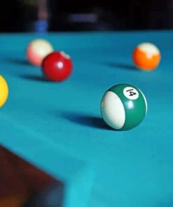 Billiard Game paint by numbers