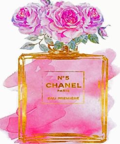 Chanel Perfume Art paint by numbers