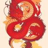 Chinese Dragon paint by numbers