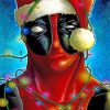 Chrismas Dead Pool paint by numbers