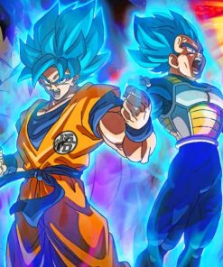 Dragon Ball Super Broly paint by numbers
