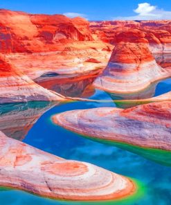 Glen Canyon National Recreation Area paint by numbers