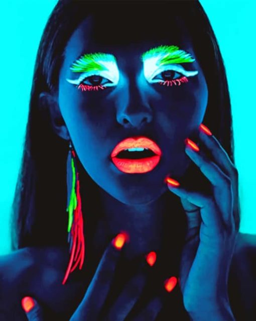 Glow In The Dark paint by numbers