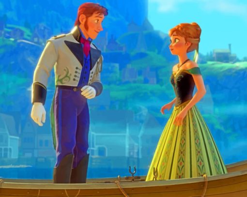 Hans And Anna paint by numbers
