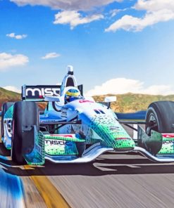 Indycar paint by numbers